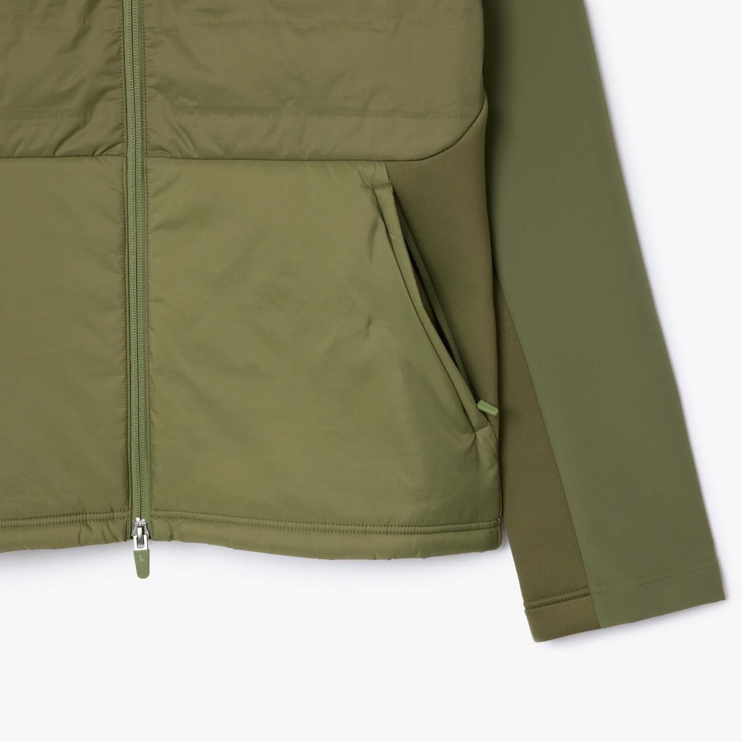 High Neck Quilted Golf Jacket-BH2638