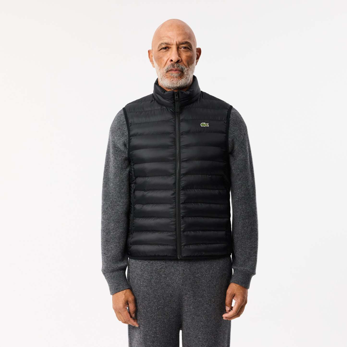 Water-Repellent Puffed Vest-BH2886