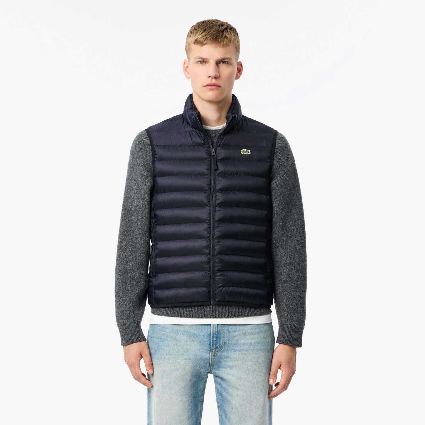 Water-Repellent Puffed Vest-BH2886