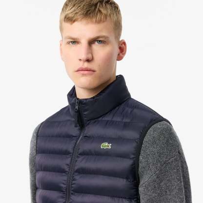 Water-Repellent Puffed Vest-BH2886
