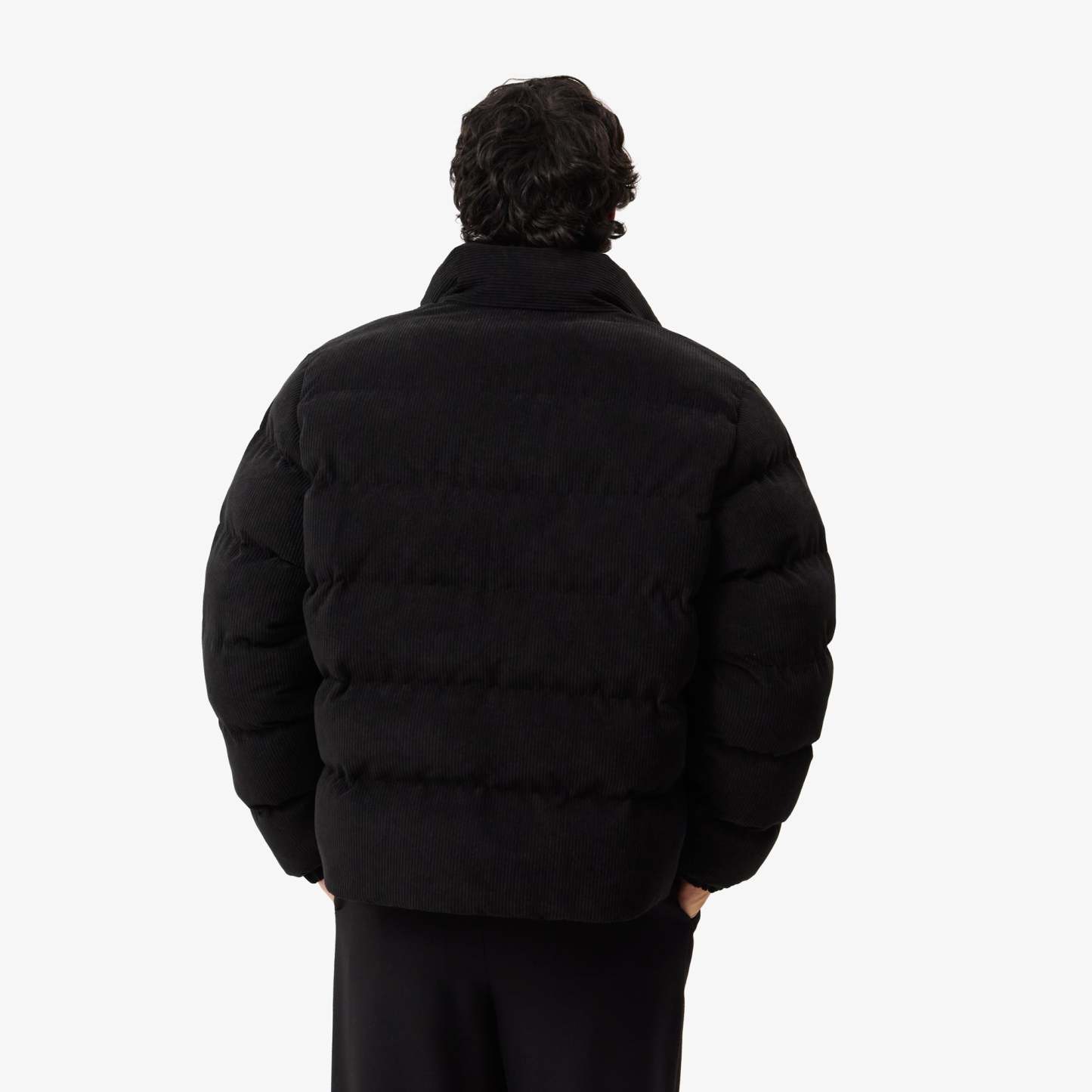 Quilted Velour Puffed Jacket-BH2890