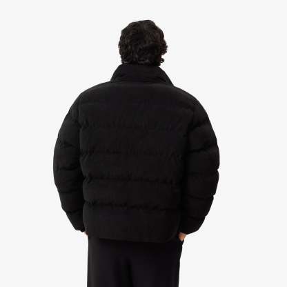 Quilted Velour Puffed Jacket-BH2890