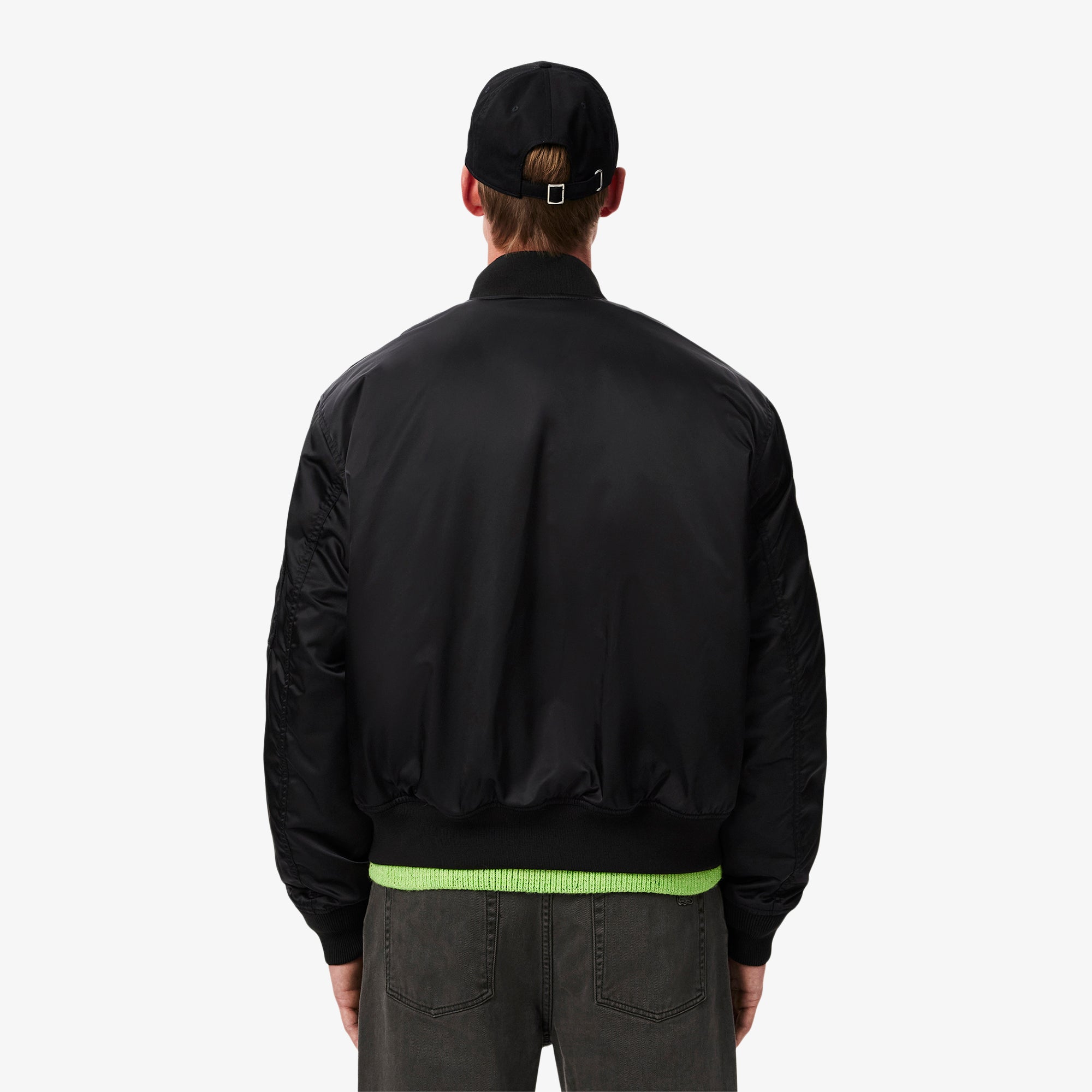 Water-Repellent Padded Bomber Jacket-BH2899