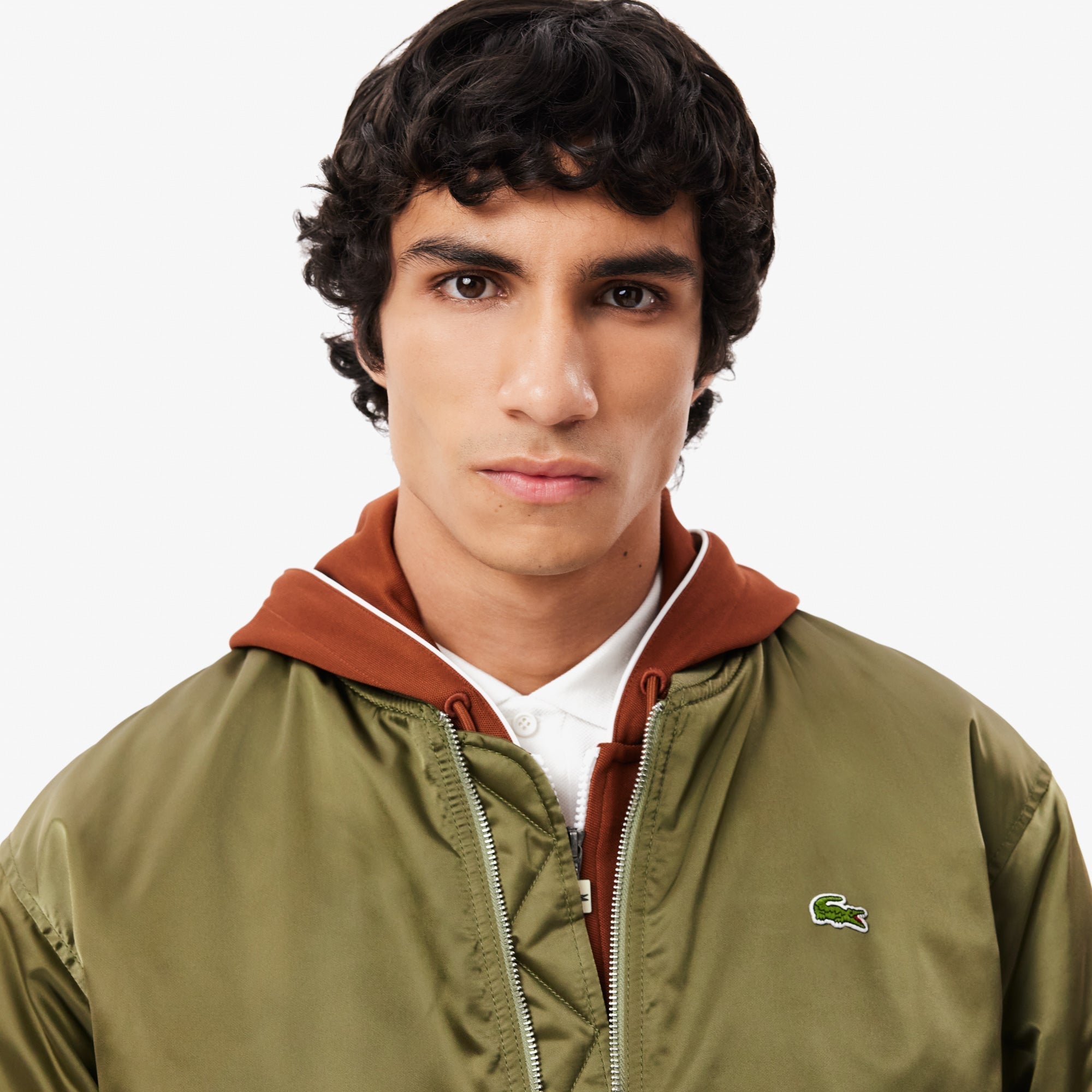Water-Repellent Padded Bomber Jacket-BH2899
