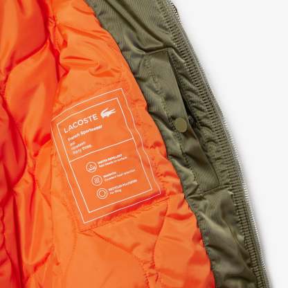 Water-Repellent Padded Bomber Jacket-BH2899