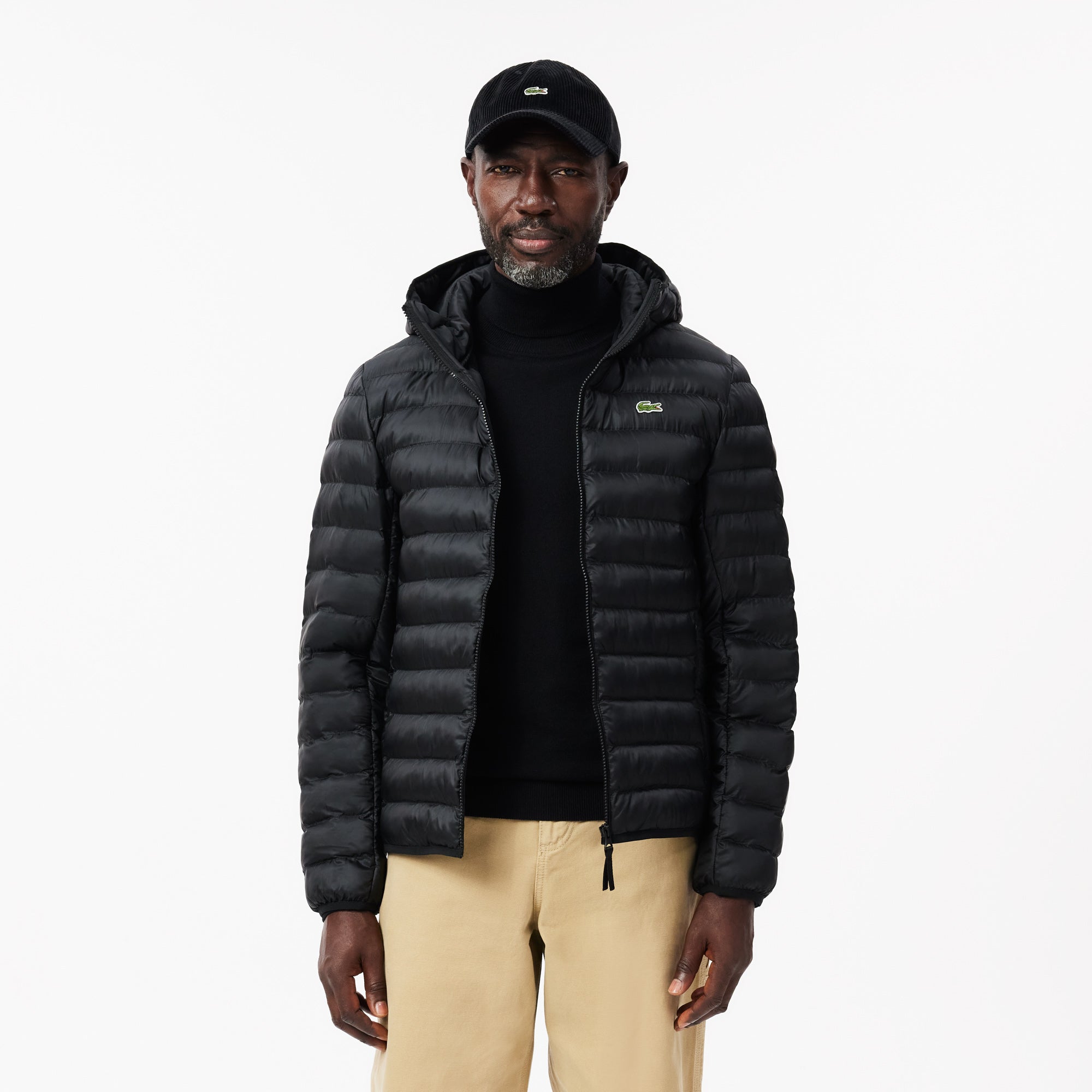 Water-Repellent Quilted Puffed Jacket-BH2909