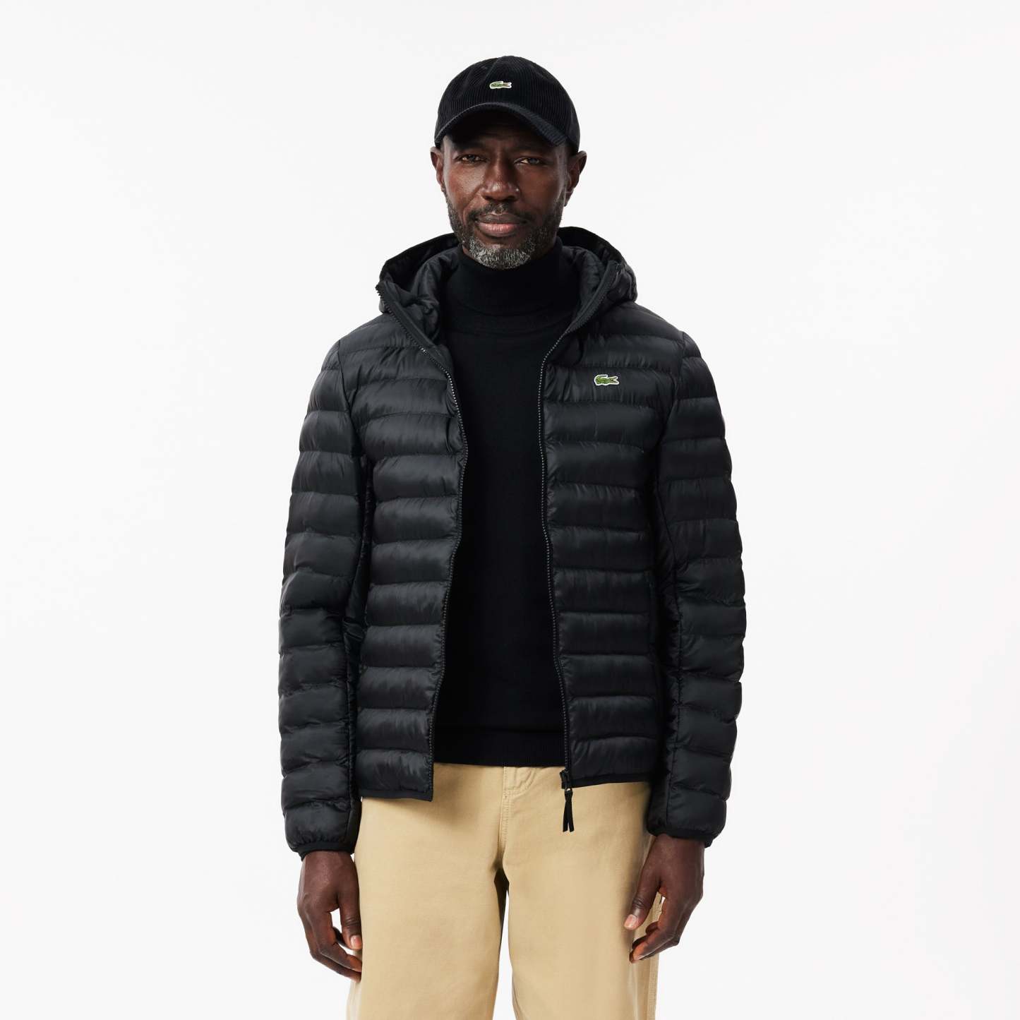 Water-Repellent Quilted Puffed Jacket-BH2909