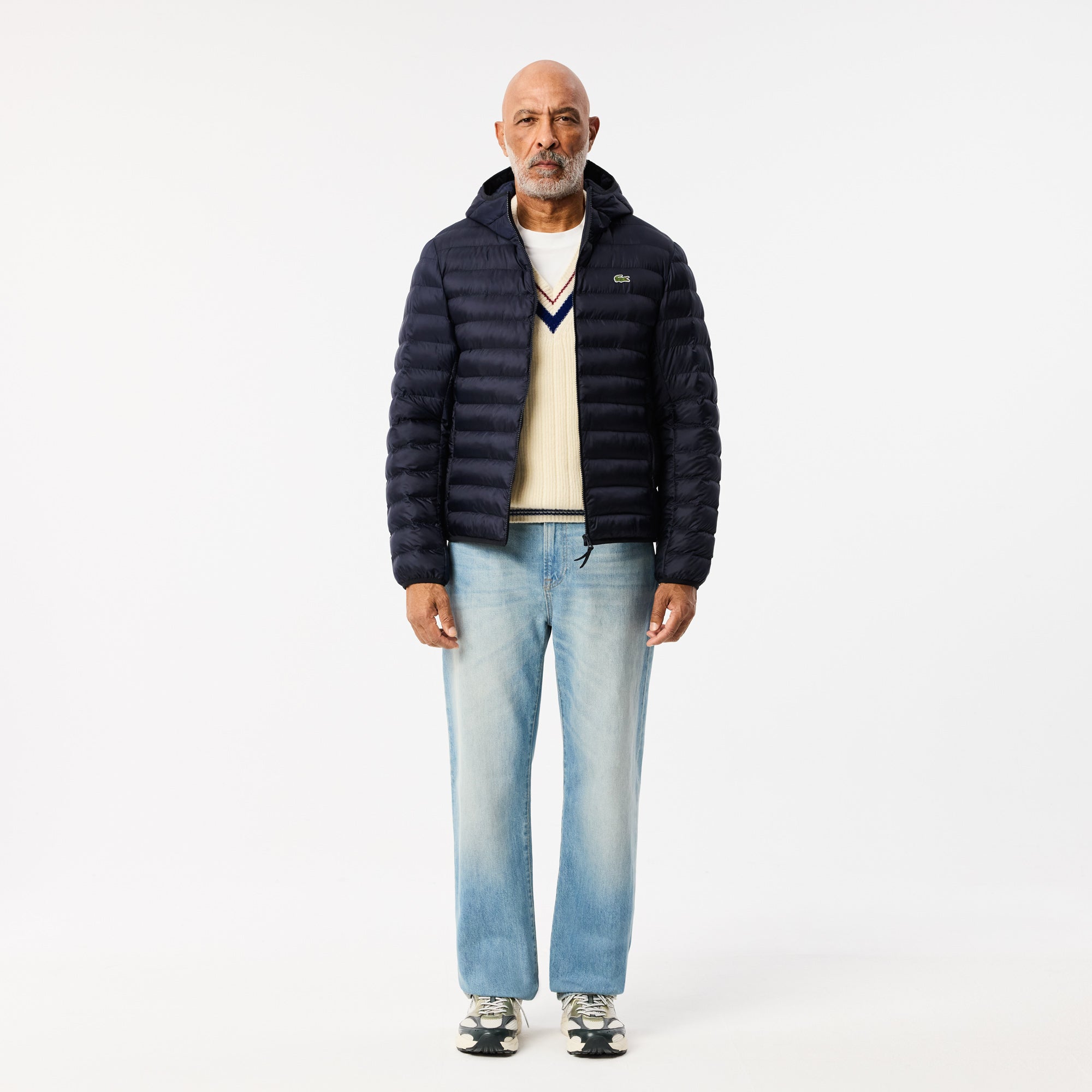 Water-Repellent Quilted Puffed Jacket-BH2909