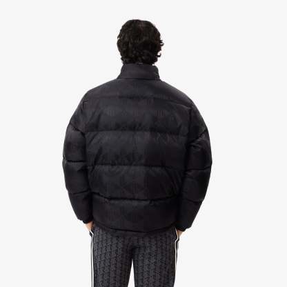 Water-Repellent Monogram Jacquard Down Jacket-BH4004