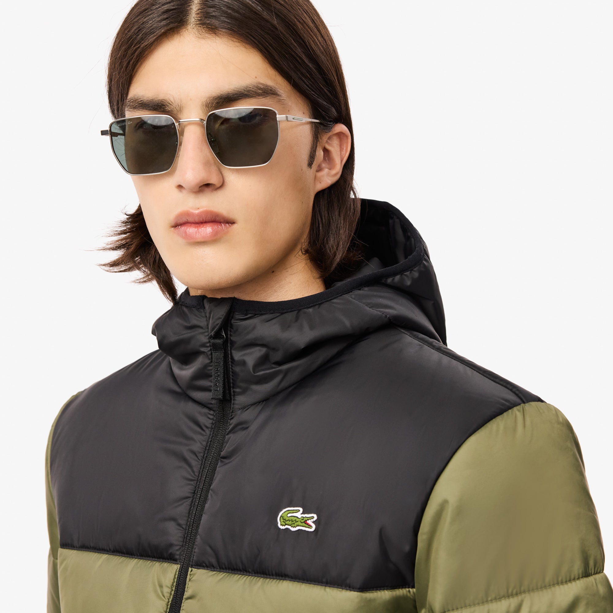 Water-Repellent Quilted Puffed Jacket-BH6763