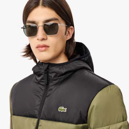 Water-Repellent Quilted Puffed Jacket-BH6763