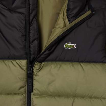 Water-Repellent Quilted Puffed Jacket-BH6763