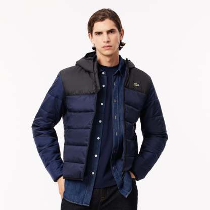 Water-Repellent Quilted Puffed Jacket-BH6763