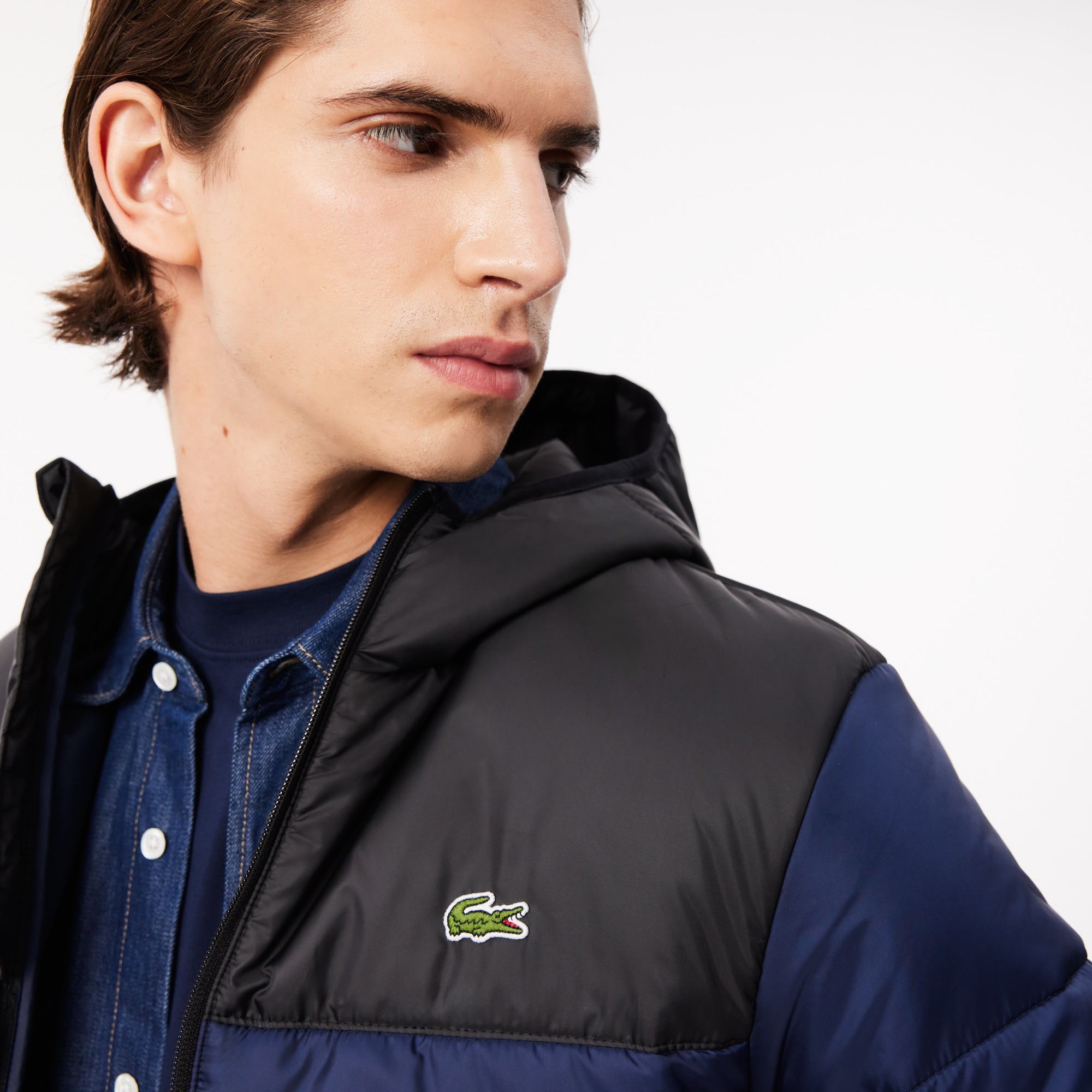 Water-Repellent Quilted Puffed Jacket-BH6763