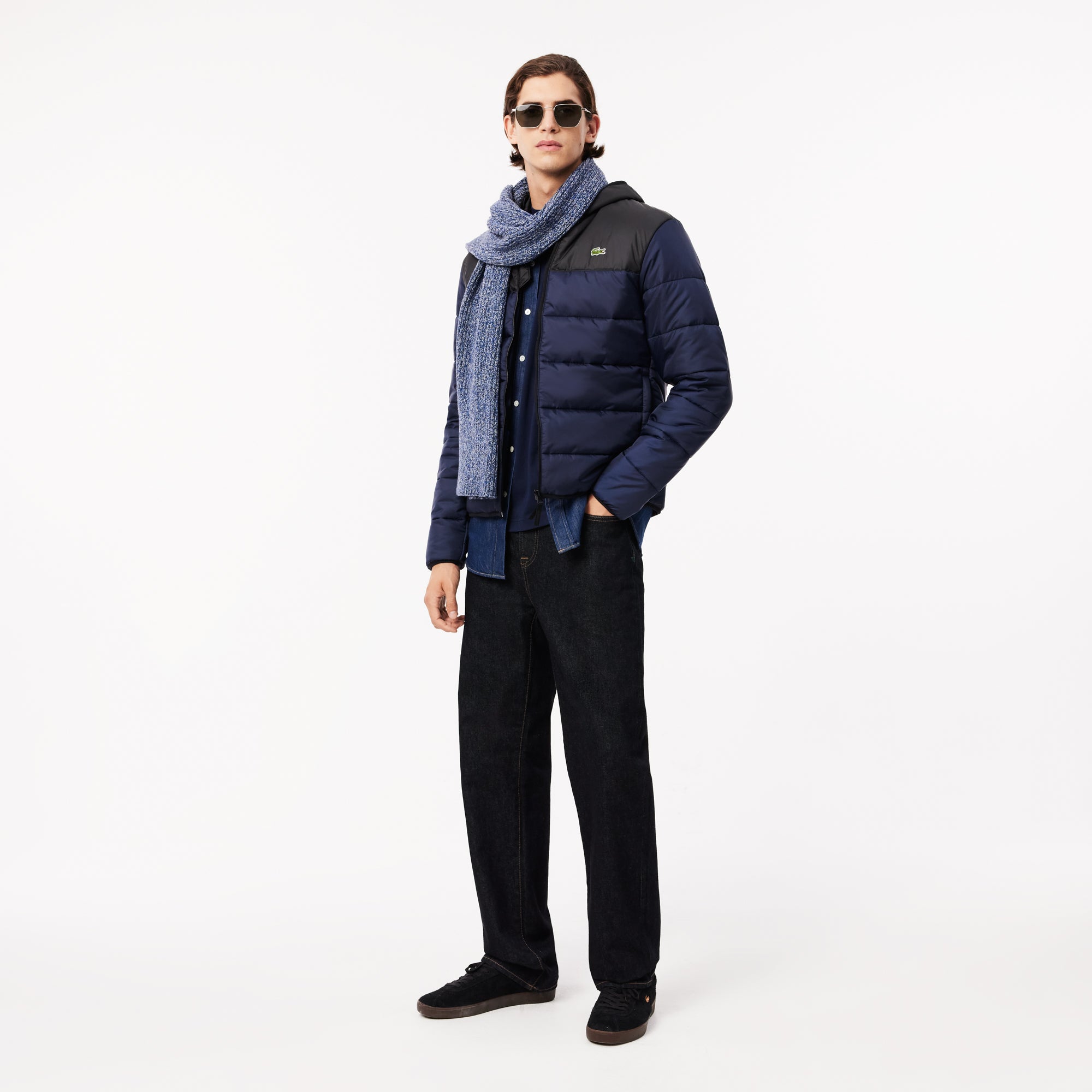 Water-Repellent Quilted Puffed Jacket-BH6763