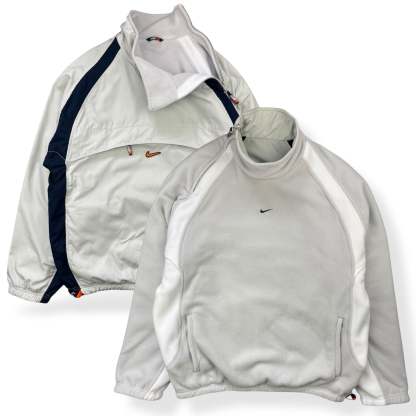 2000's Nike Reversible Fleece Sidewinder Jacket 