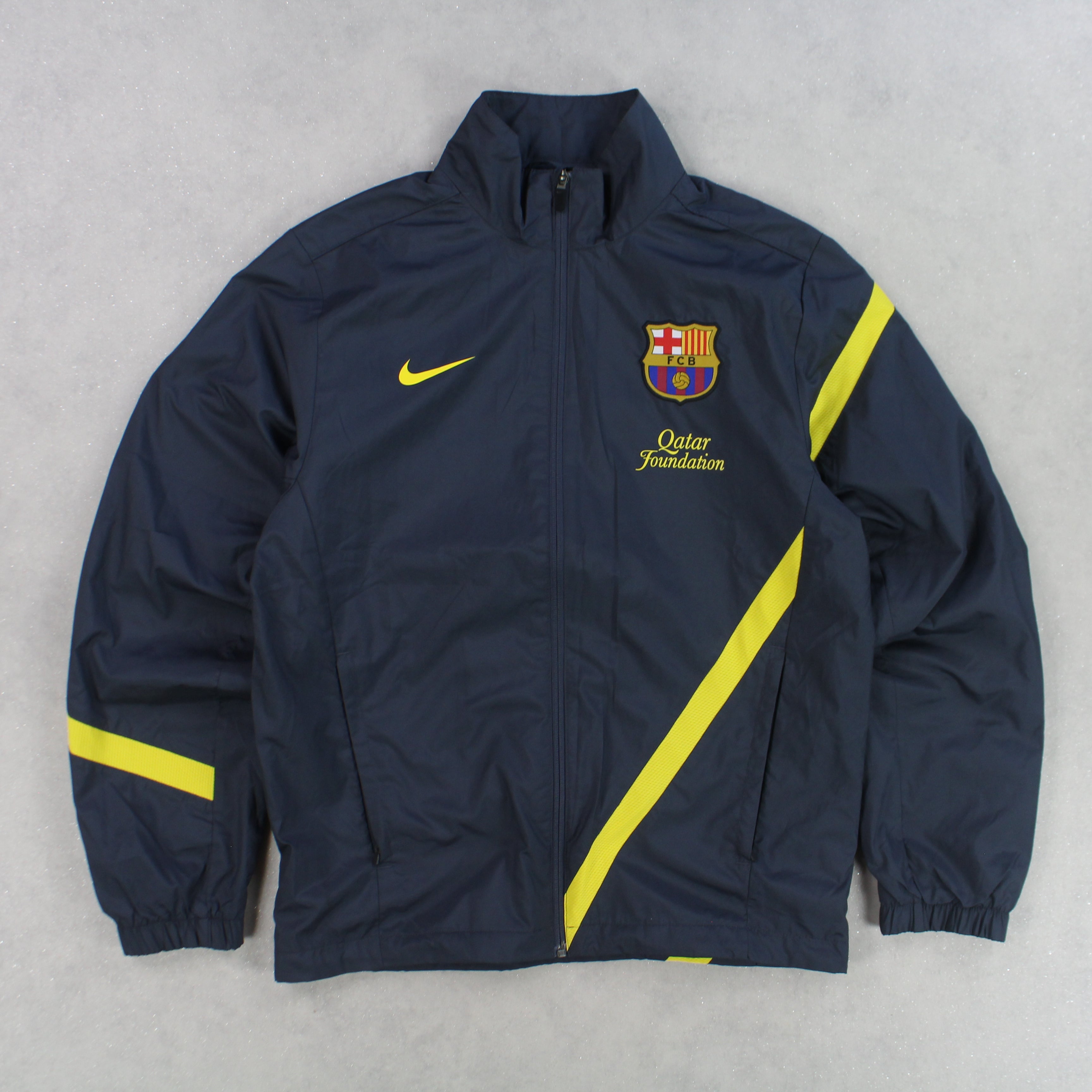 RARE 2000s Barcelona Track Jacket Grey