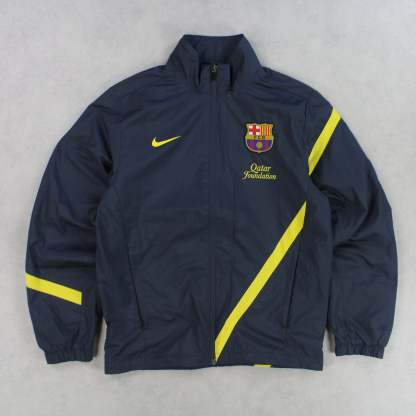 RARE 2000s Barcelona Track Jacket Grey