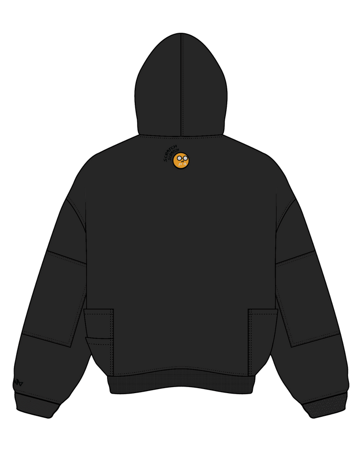 SAKAMOTO DAYS HOODIE - BLACK