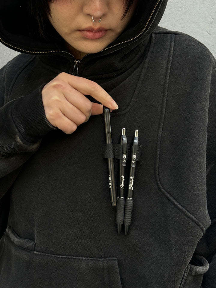 SAKAMOTO DAYS HOODIE - BLACK