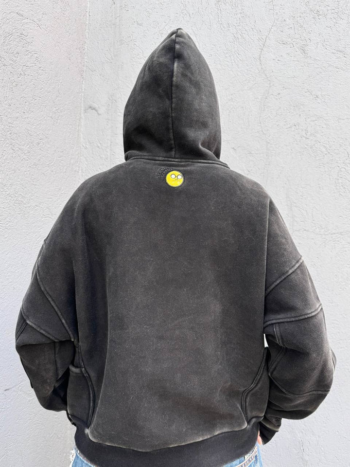 SAKAMOTO DAYS HOODIE - BLACK