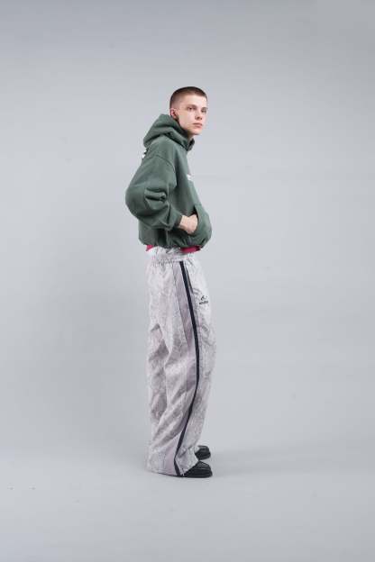 Snake Light Grey Tech Pants