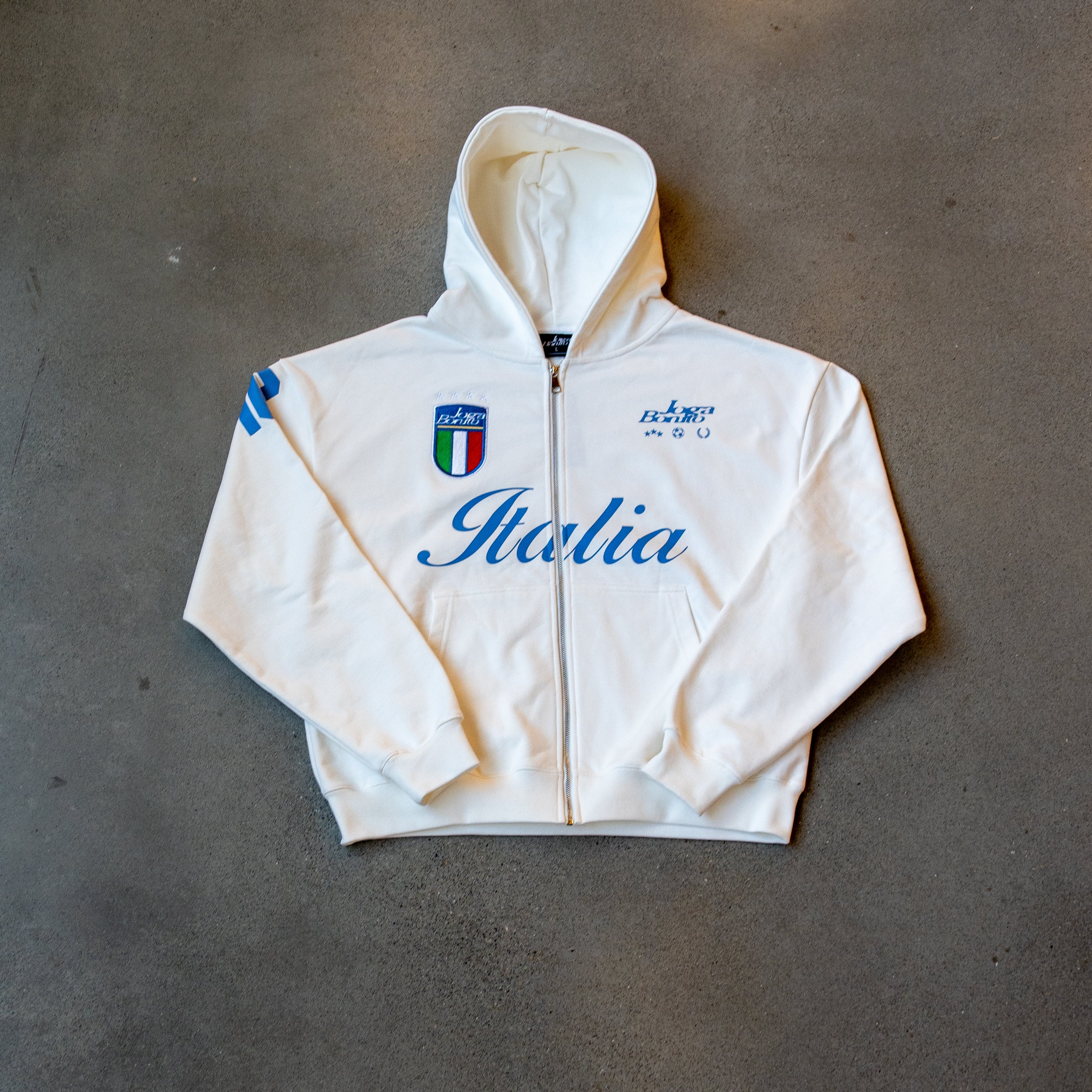 Brazil Football Club Zip Hoodie