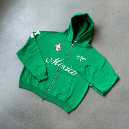 Brazil Football Club Zip Hoodie
