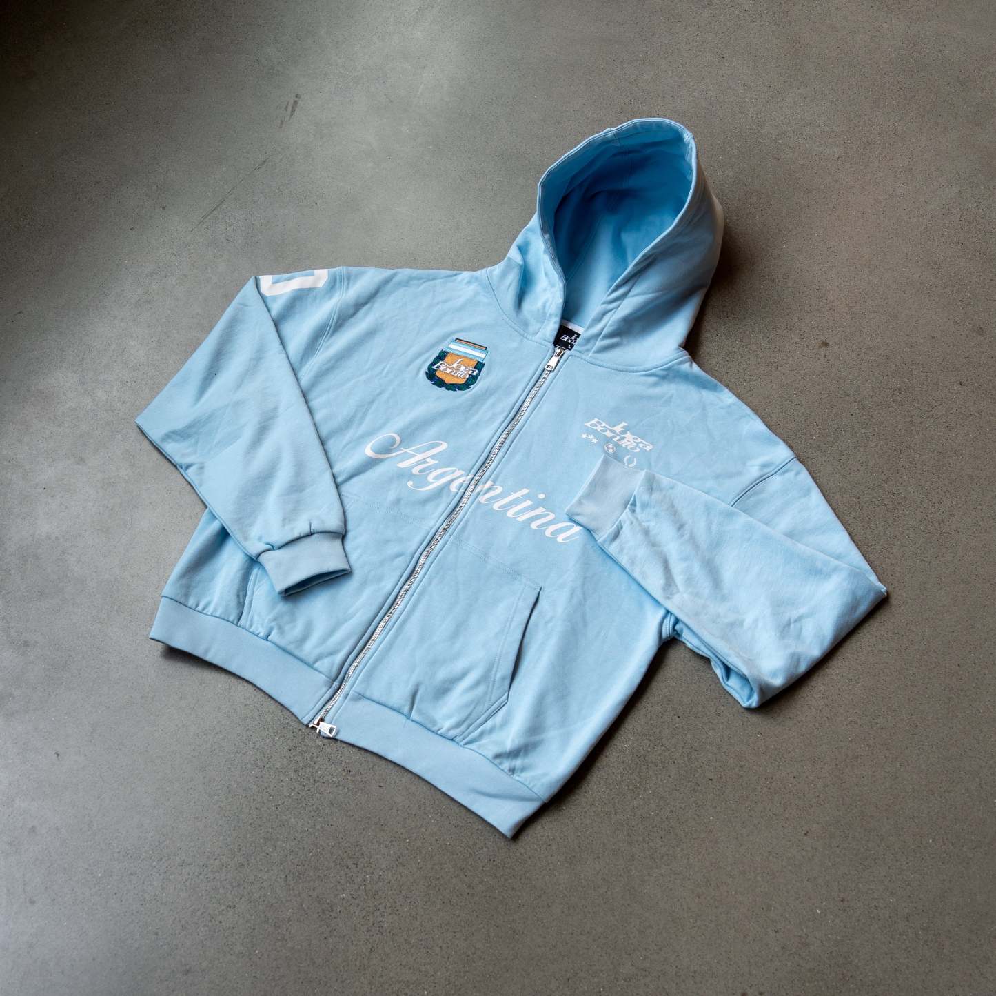 Brazil Football Club Zip Hoodie