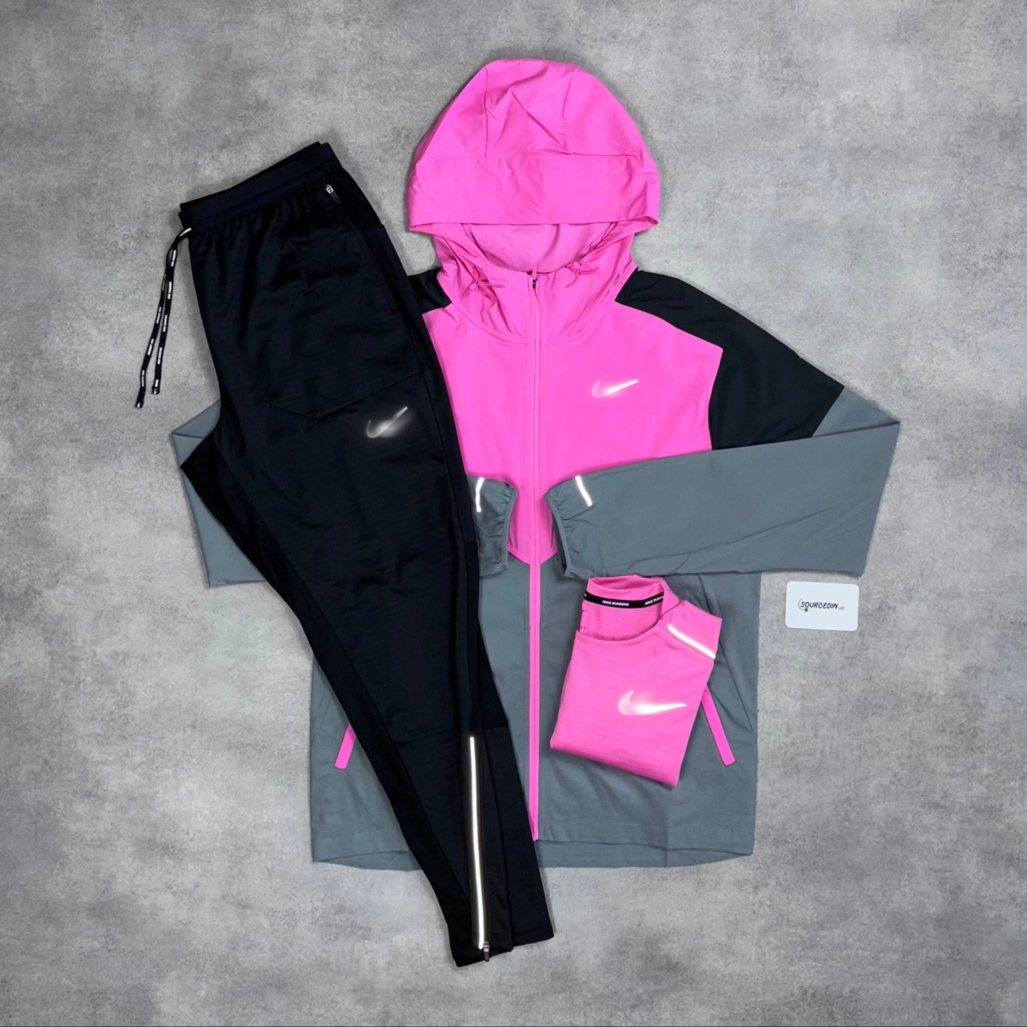 Nk Uv Windrunner Jacket 3-Piece 7” Challenger Short Set