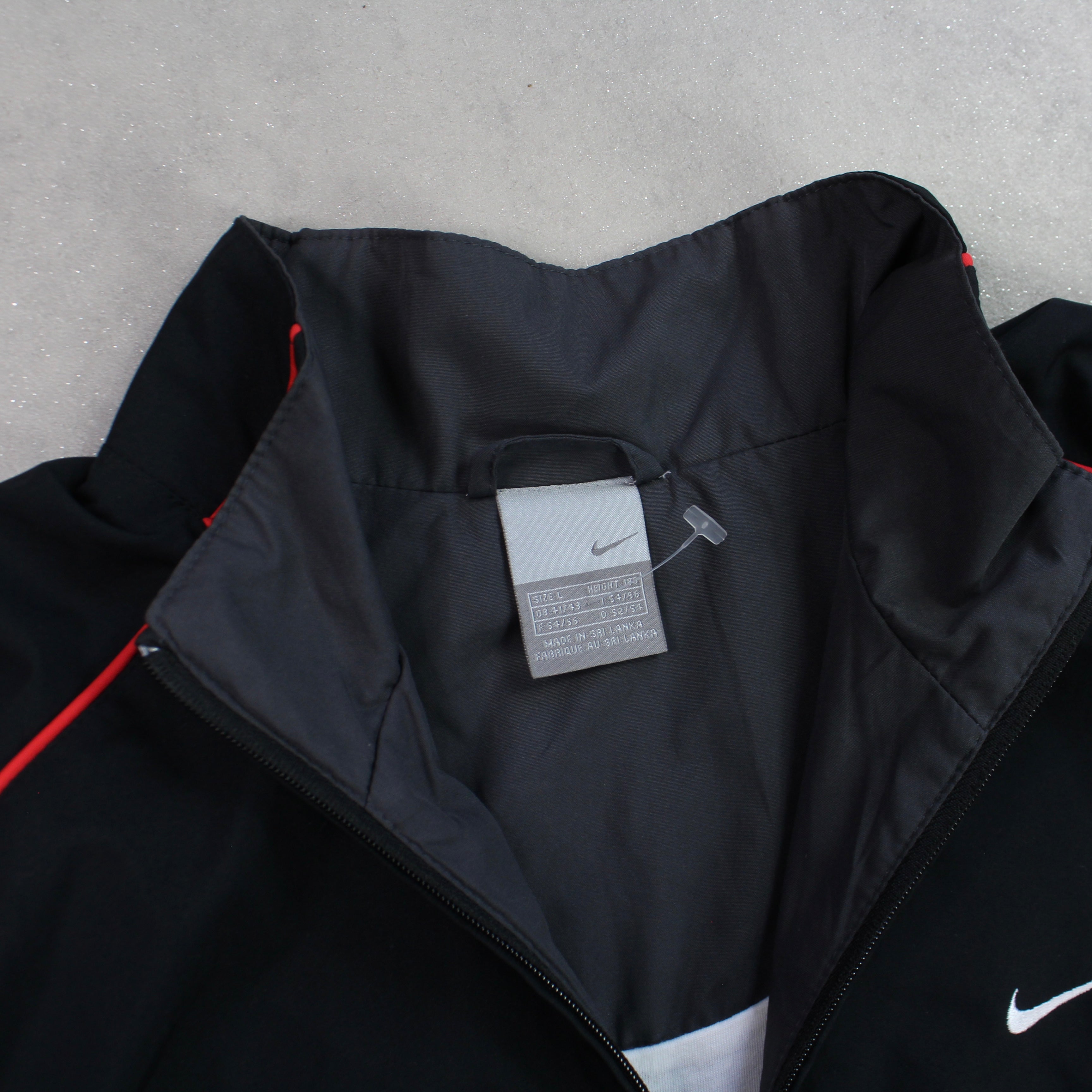 RARE 2000s Track Jacket Black