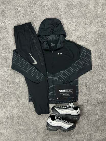 Nike Windrunner Division Black Reflective Tracksuit