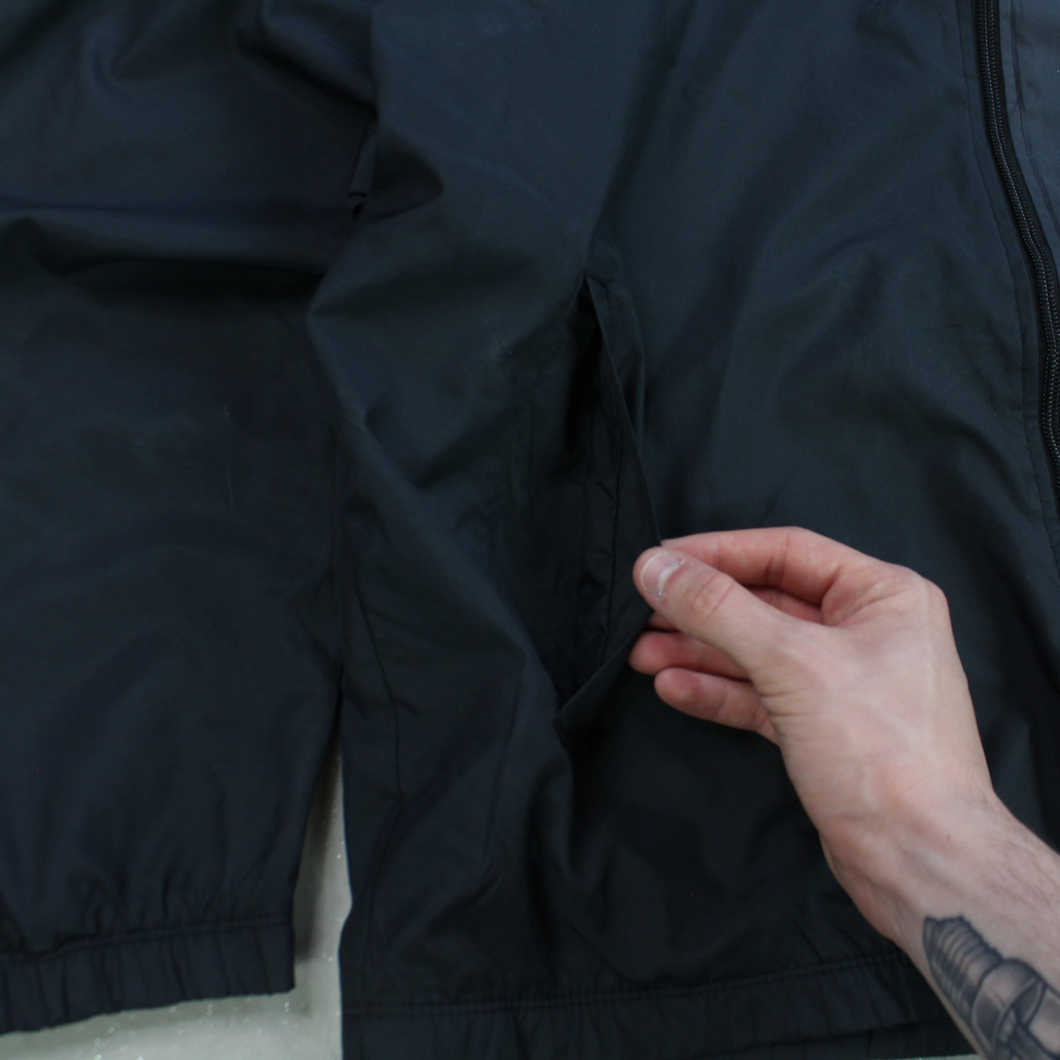 RARE 2000s Track Jacket Black