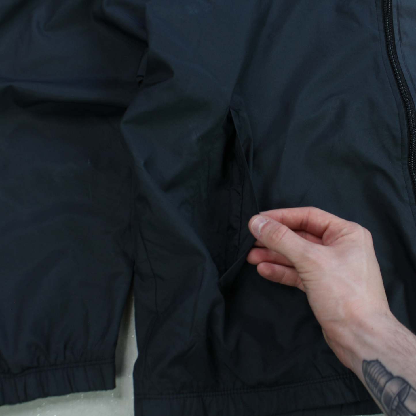 RARE 2000s Track Jacket Black