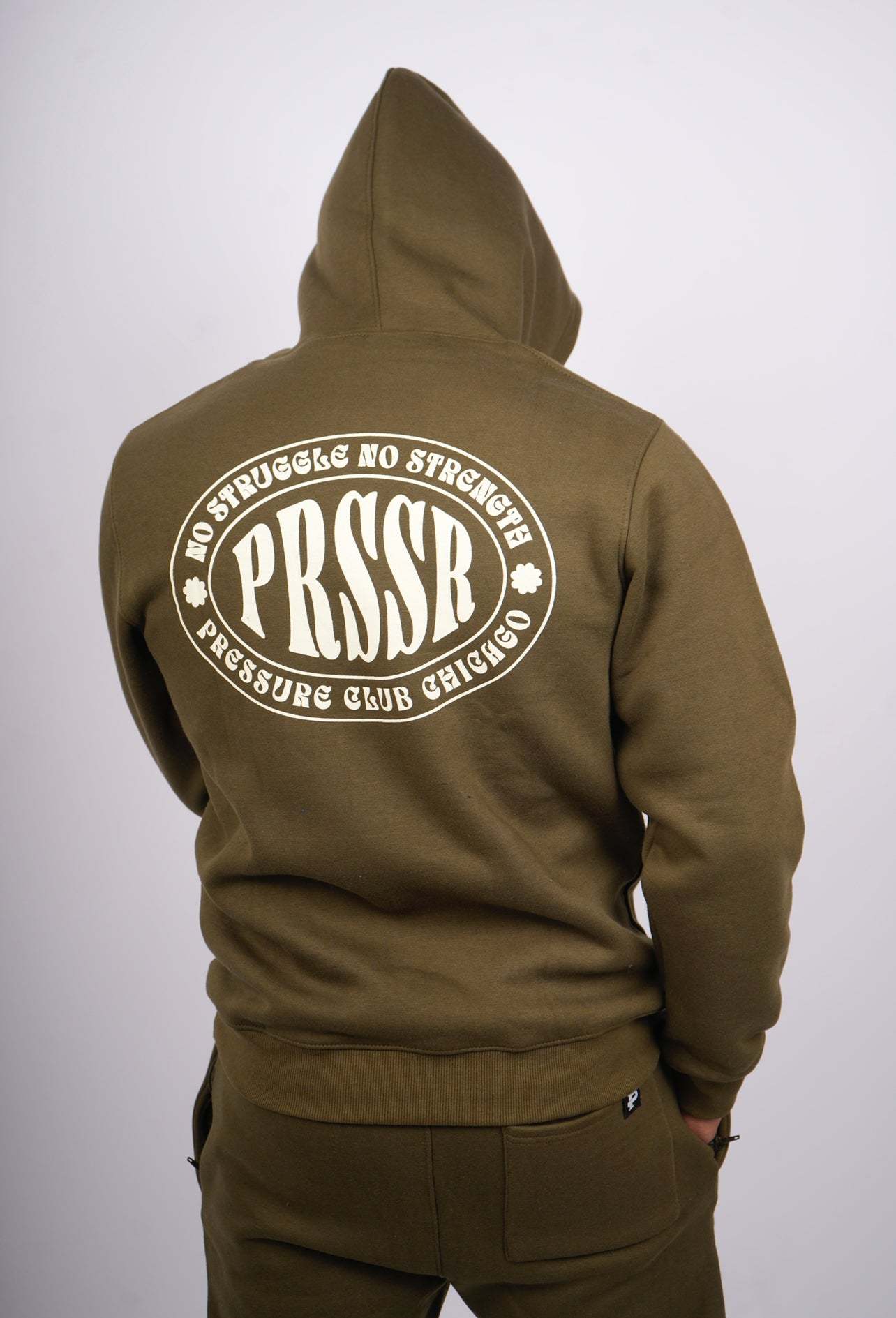 Men's casual long-sleeved hoodie set