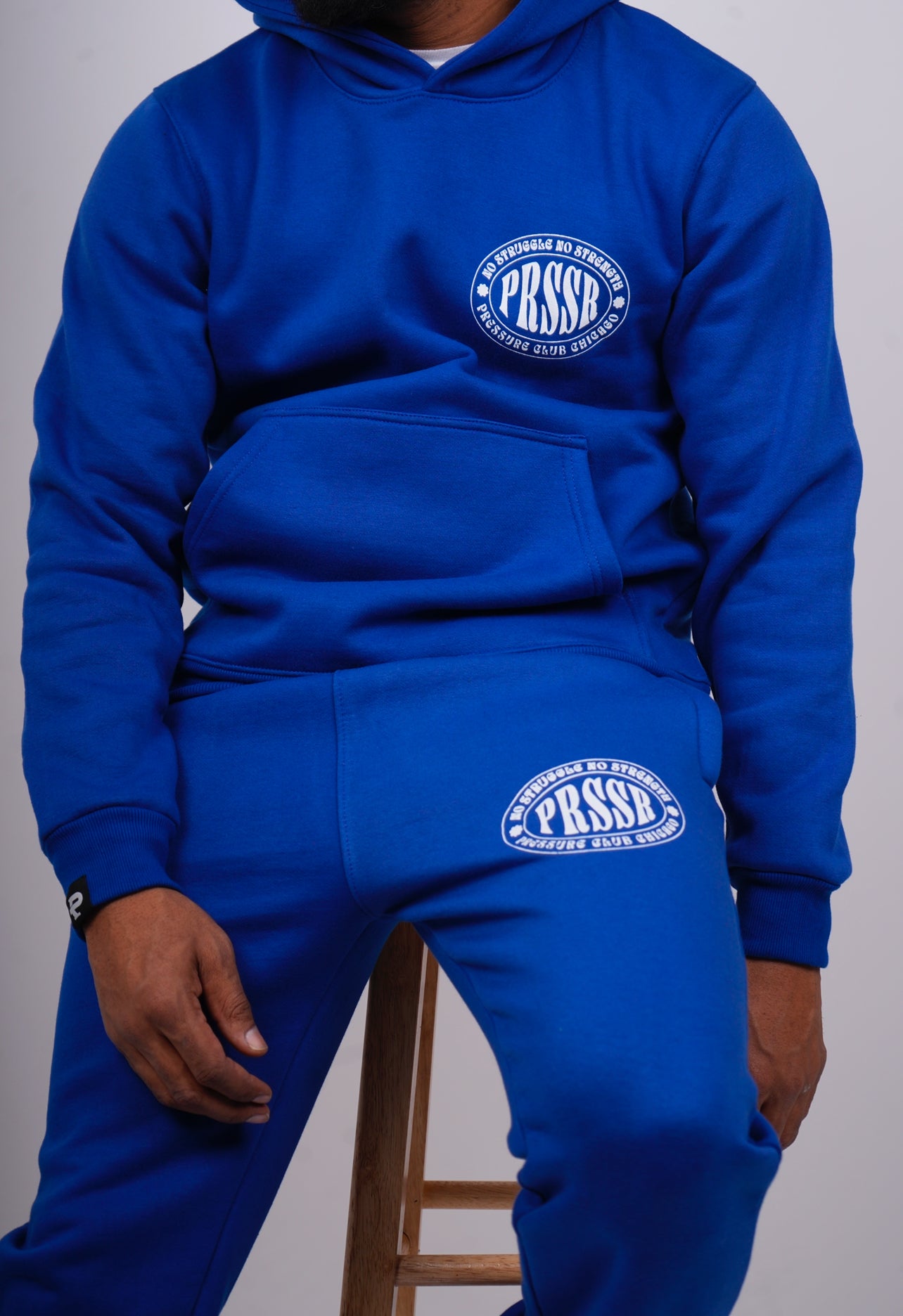 Men's casual long-sleeved hoodie set