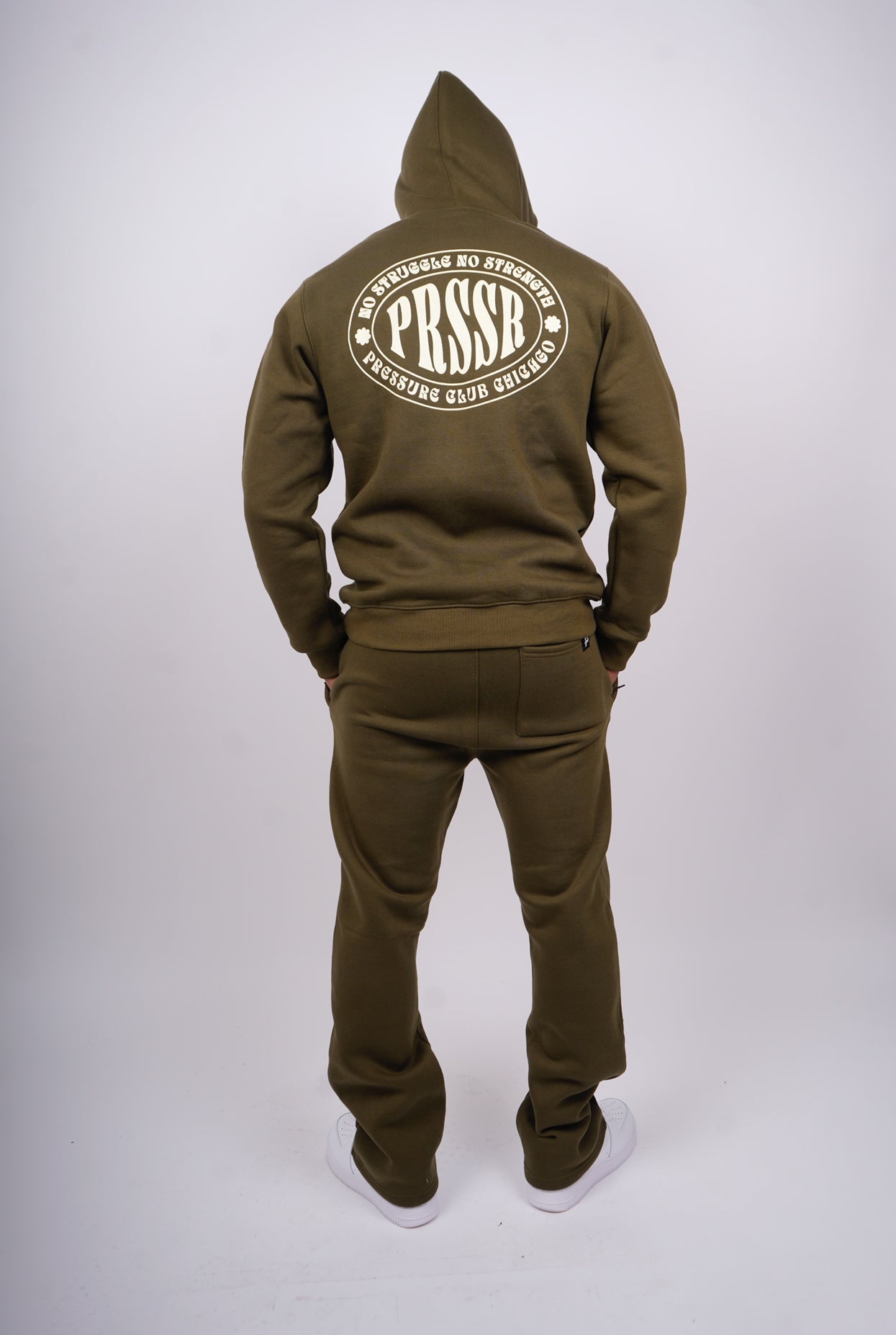 Men's casual long-sleeved hoodie set