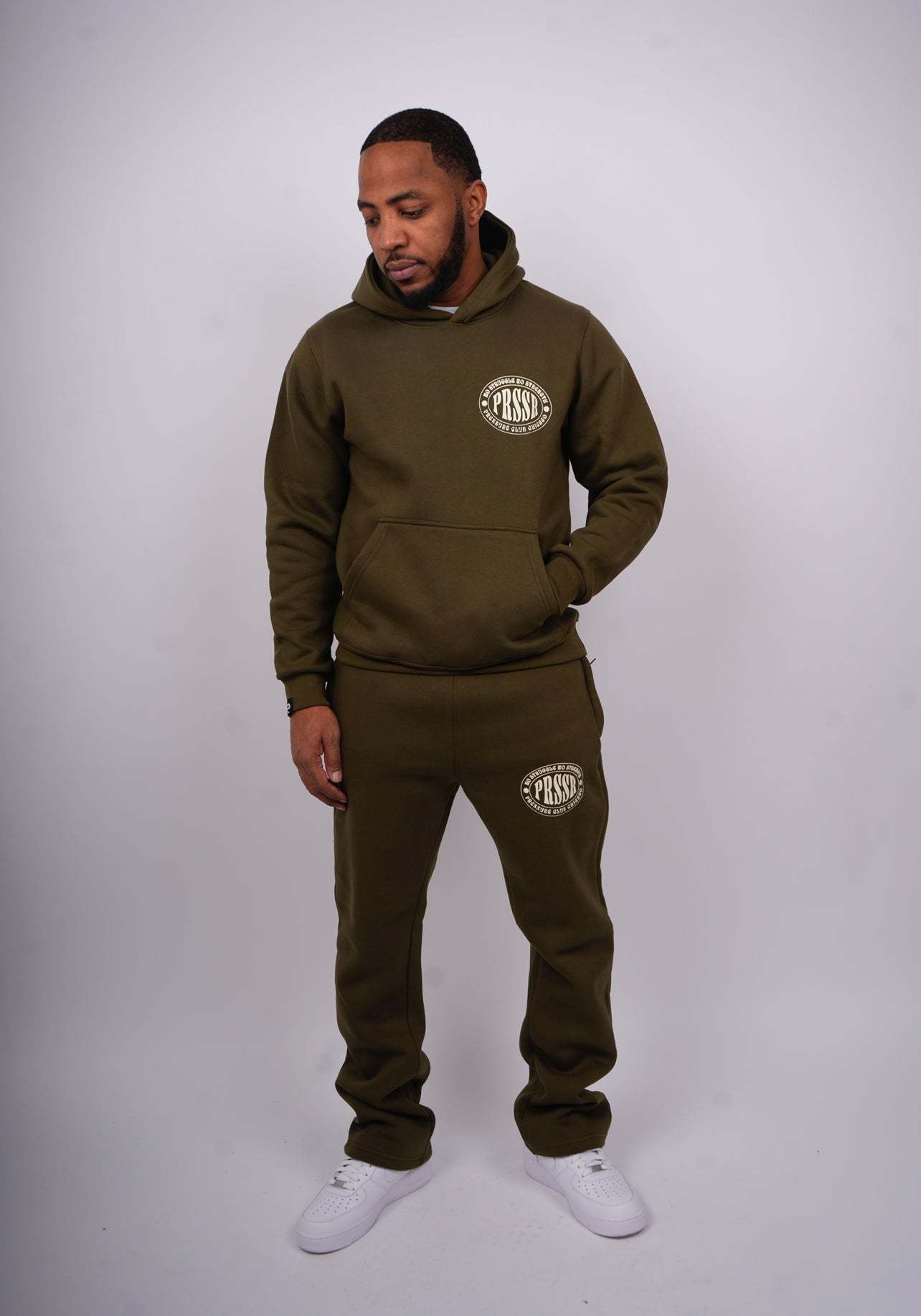 Men's casual long-sleeved hoodie set