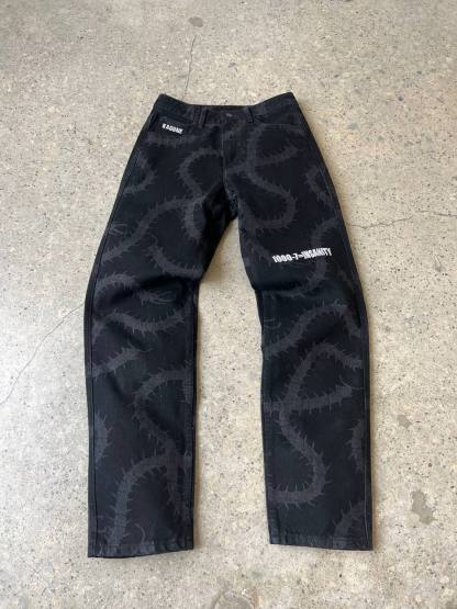 "Phobia" Jeans Black