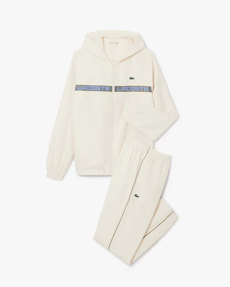 Lacoste Tennis tracksuit with stripe