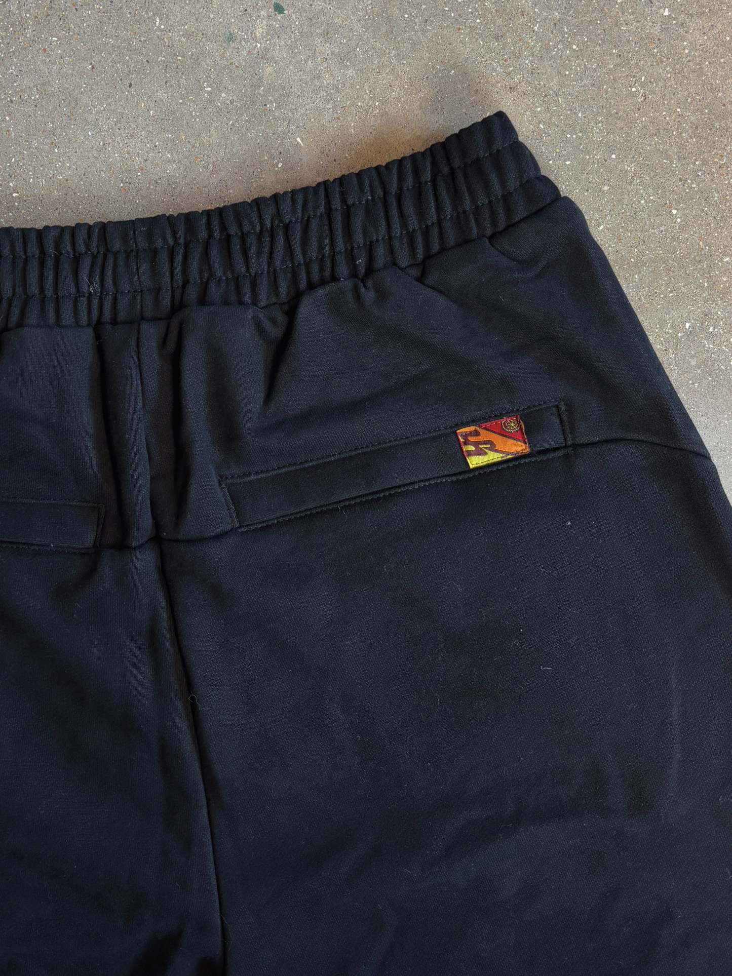 LFR Wide Leg Joggers in Noir