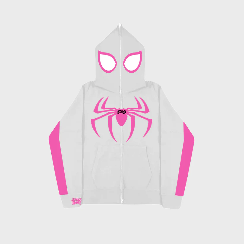 Spiderman zip-up hoodie