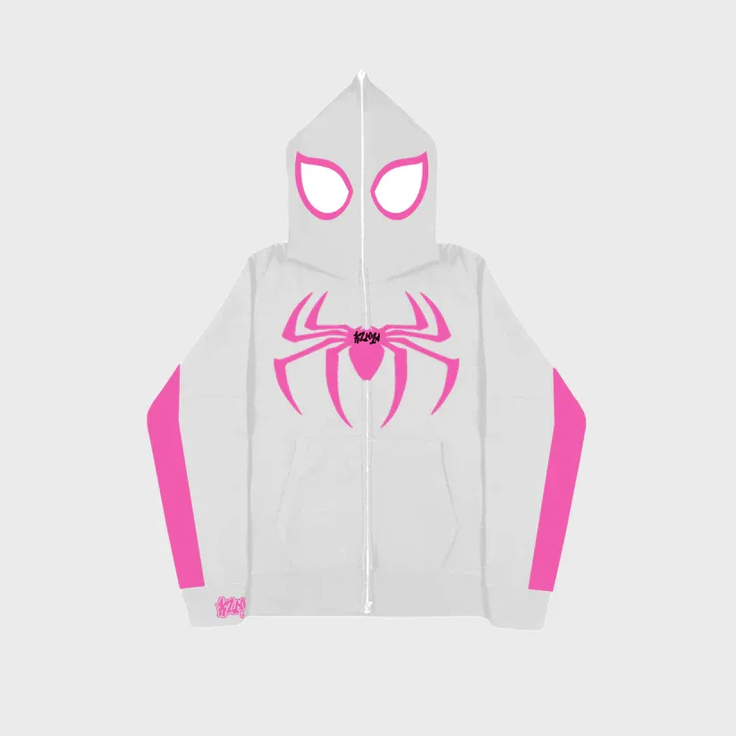 Spiderman zip-up hoodie
