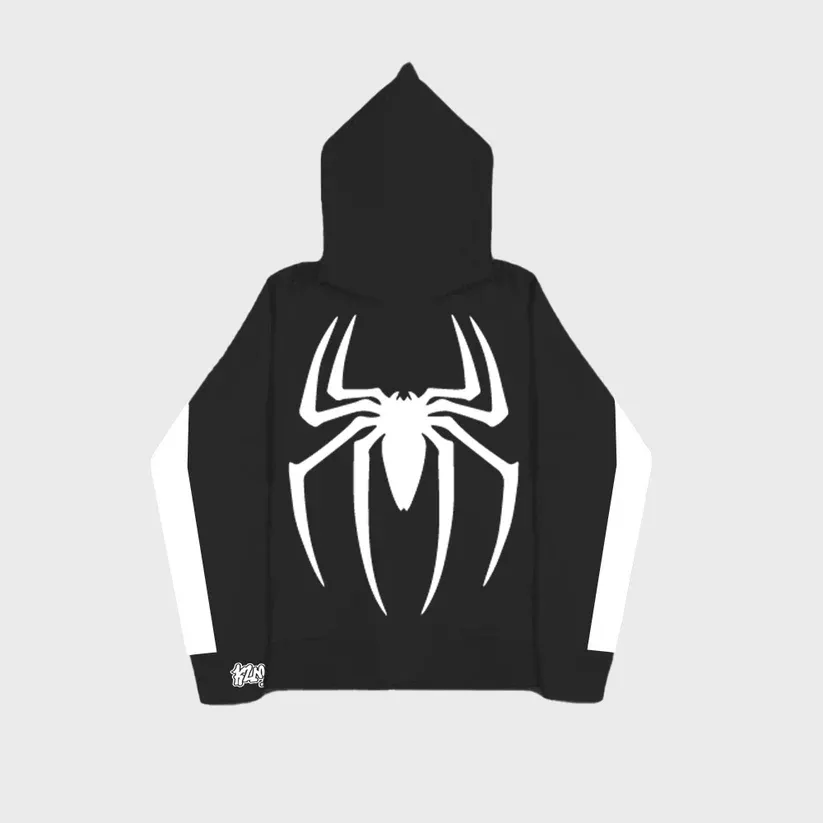 Spiderman zip-up hoodie