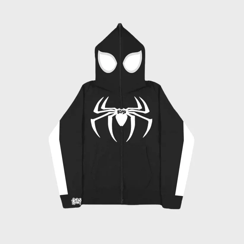 Spiderman zip-up hoodie