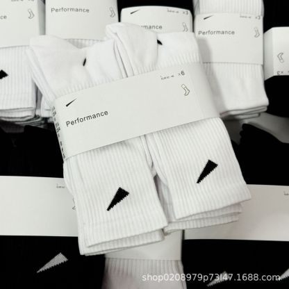 Thickened Sweat-Absorbent Towel Bottom Long-Tube Sports Socks For Men And Women Thin Fitness Running Basketball Socks