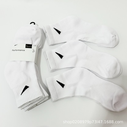 Thickened Sweat-Absorbent Towel Bottom Long-Tube Sports Socks For Men And Women Thin Fitness Running Basketball Socks