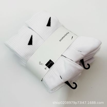 Thickened Sweat-Absorbent Towel Bottom Long-Tube Sports Socks For Men And Women Thin Fitness Running Basketball Socks