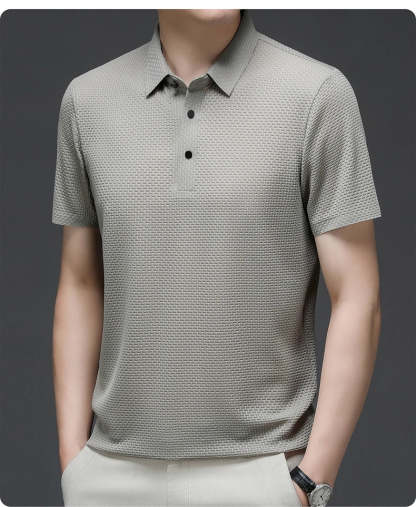 Camisa Polo Seda Helada