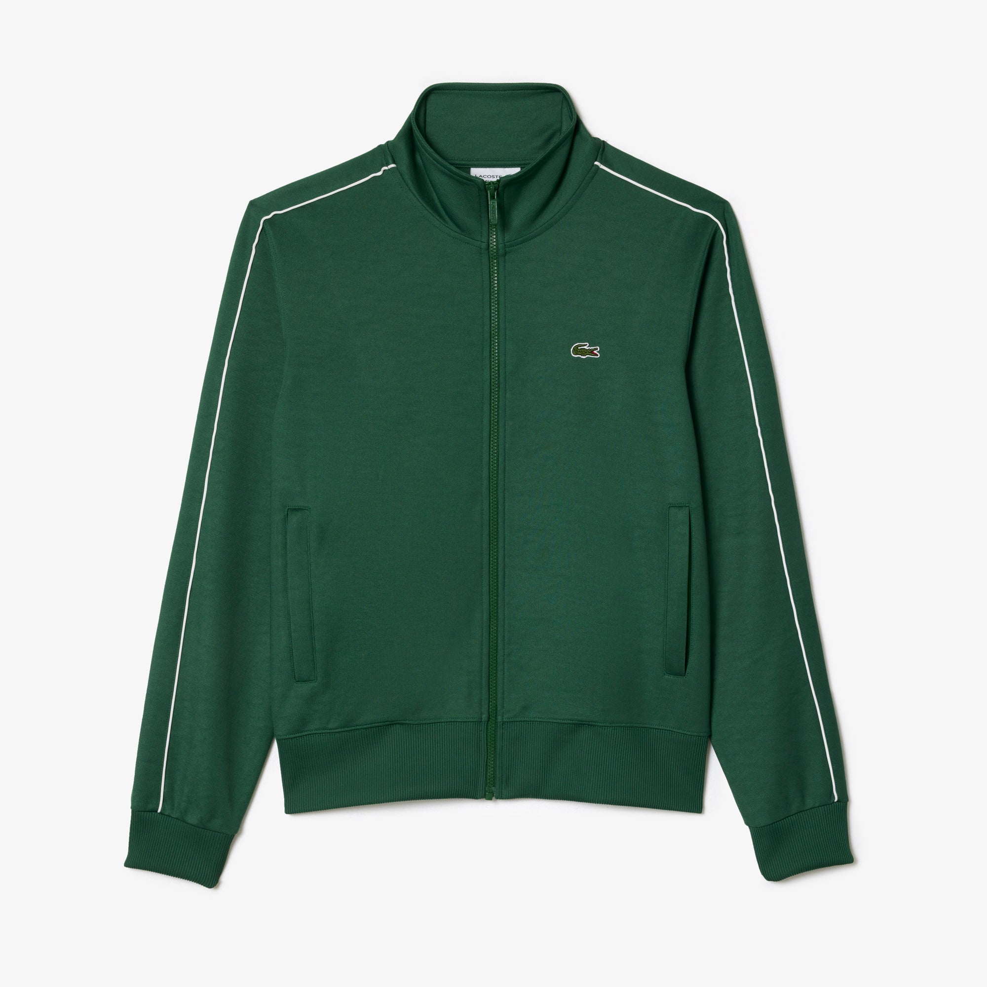 Paris Pique Zip Front Track Jacket-SH1457